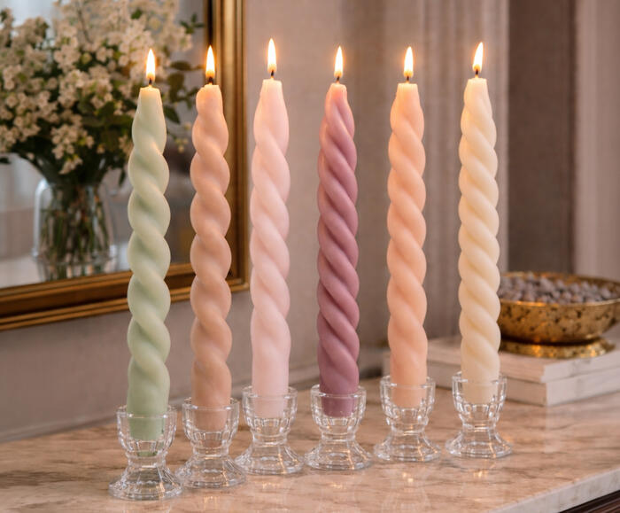 Jogo de Velas para Casti&ccedil;al Espirais Garden - image 1