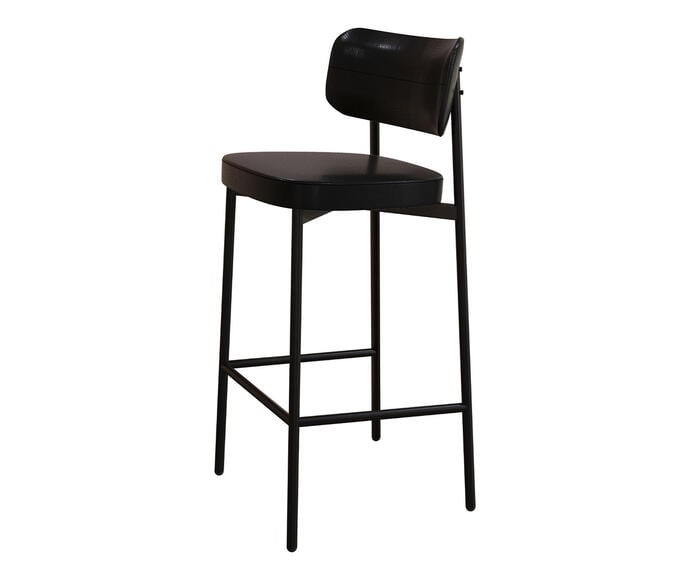 Banqueta Alloa Fixa com P&eacute;s Preto - image 1