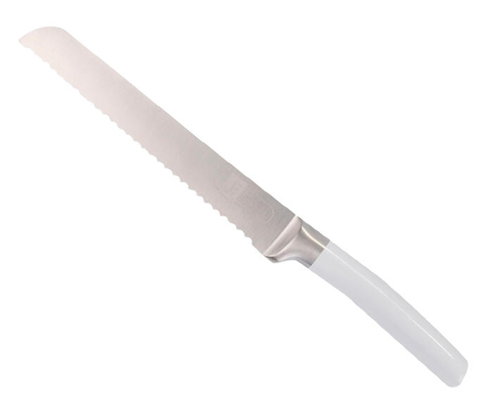 Faca para P&atilde;o em Inox Zulema 8'' - Branca - image 0