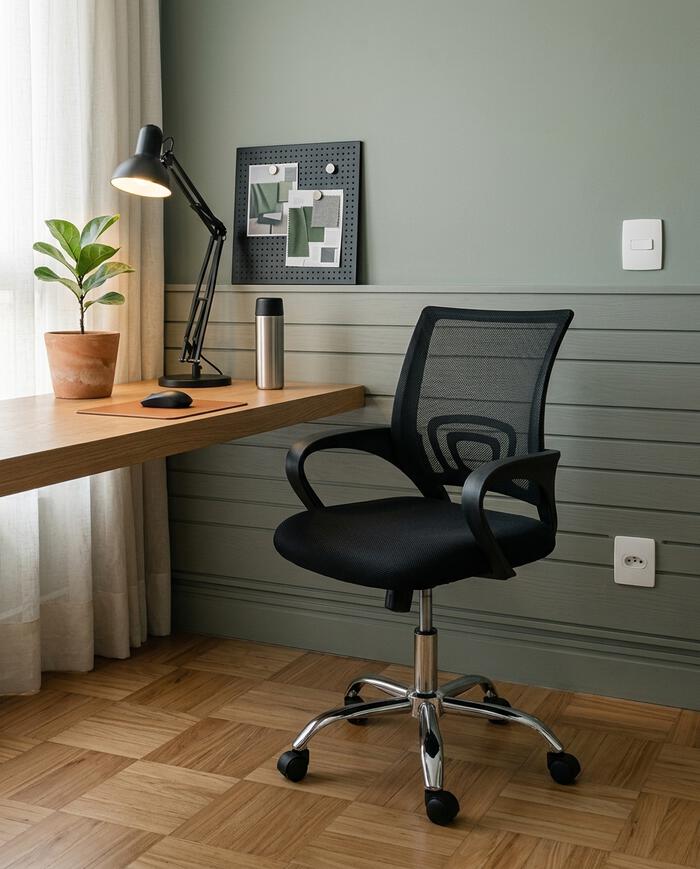 Cadeira Office Santiago - Preta image number 2
