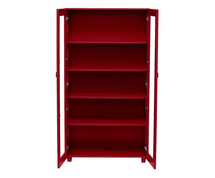 Cristaleira Portal Firebrick - Vermelho image number 4