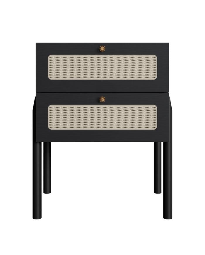Mesa de Cabeceira Tela II Oslo Nero - image 0