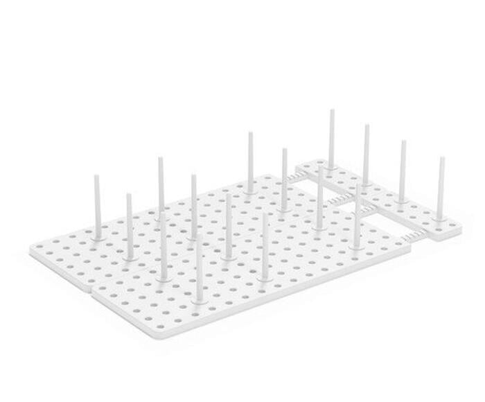 Jogo Organizador de Gavetas Extens&iacute;vel Peggy Branco - image 1