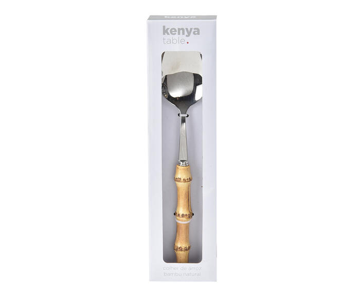 Colher para Arroz Bamboo Natural Kenya image number 2