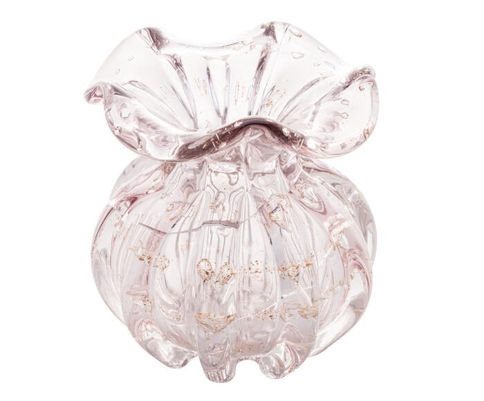 Vaso Italy Tauerete Rosa Dourado - image 1