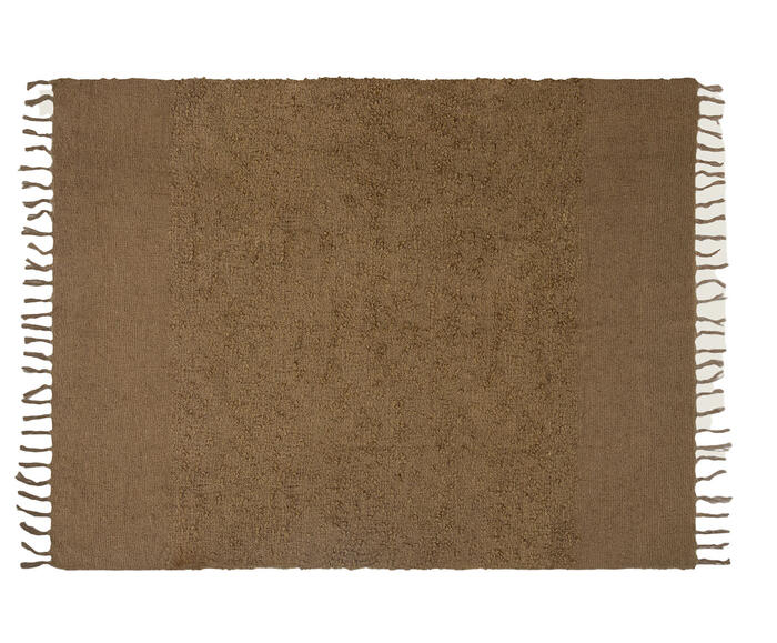 Manta Boucle Duo Mostarda - image 0