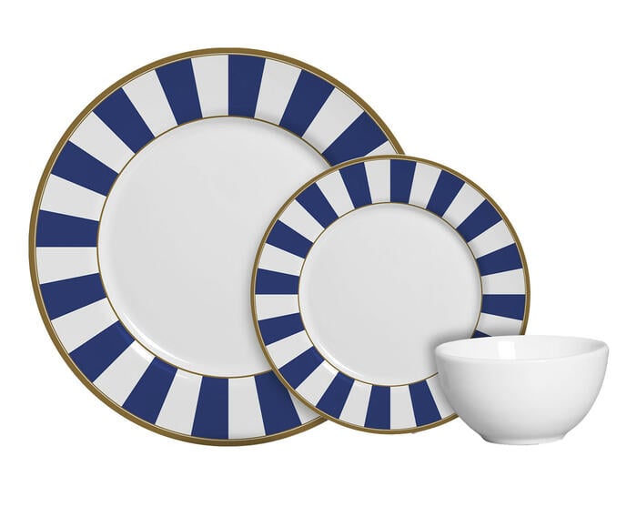 Jogo de Jantar Guidi Stripe Azul - image 0