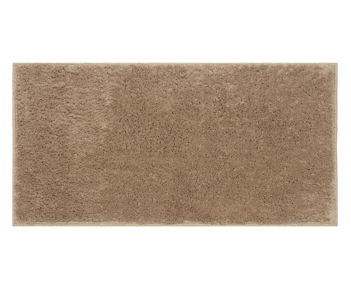 Passadeira Shaggy Beira de Cama Smooth Cru - image 0