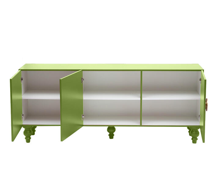 Balc&atilde;o Portal Three Olivedrab - Verde Musgo image number 5