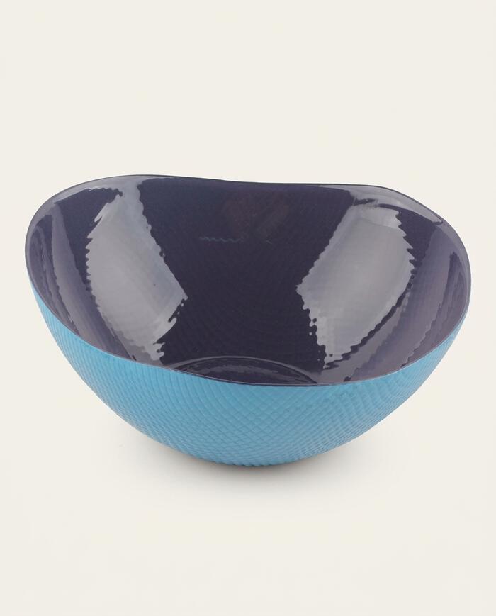 Centro de Mesa Milky Roxa e Azul - image 0