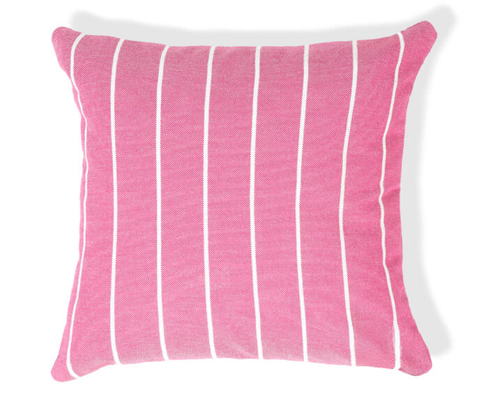 Capa de Almofada Jacquard Nouveau Listras Rosa - image 0