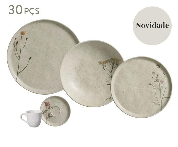 Aparelho de Jantar Bio Campestre Floral - image 0