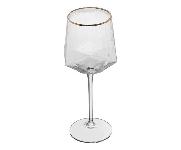 Jogo de Ta&ccedil;as para Vinho com Fio Dourado Taj - image 1