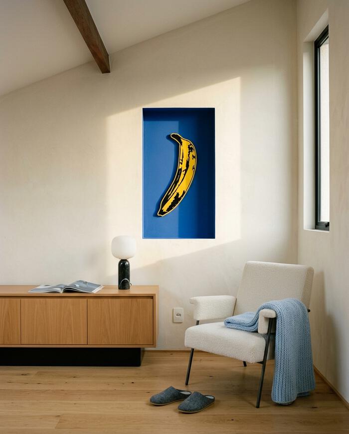 Escultura de Parede Banana Andy image number 2