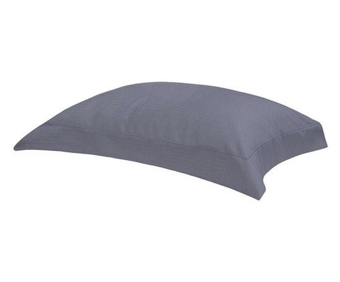 Fronha Damask Stripes Chumbo - image 0
