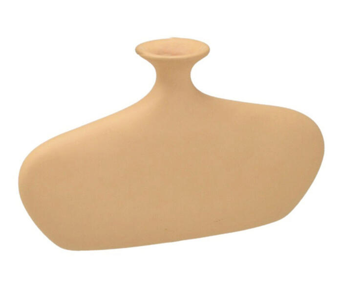 Vaso Saragosa em Cer&acirc;mica - Amarelo - image 0
