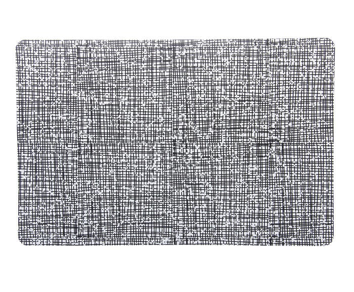 Lugar Americano Abstract Preto - image 0