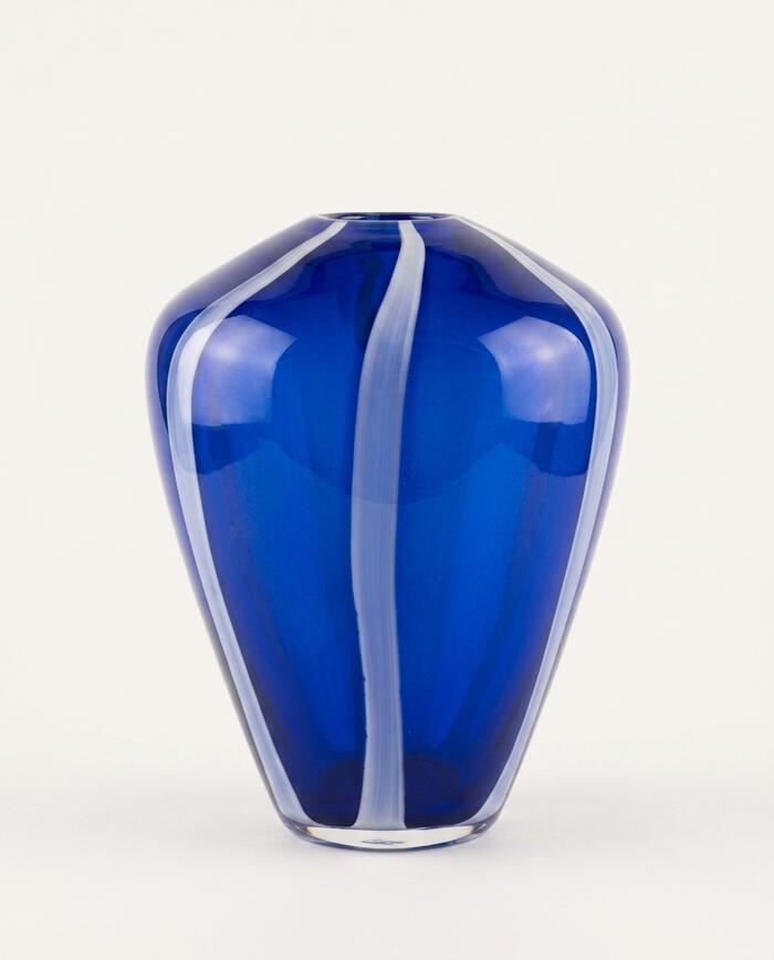 Vaso de Vidro Rodermark Azul I image number 3
