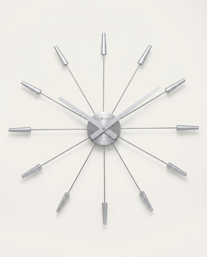 Rel&oacute;gio de Parede Modern Prata - image 0