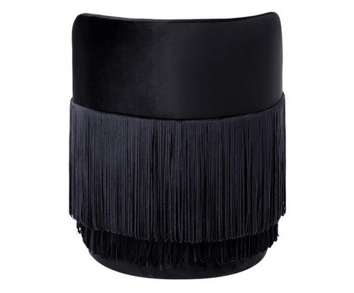 Poltrona Franja Dupla - Preto image number 4