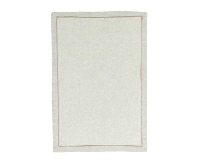 Lugar Americano em Algod&atilde;o Diamanta - Branco - image 0