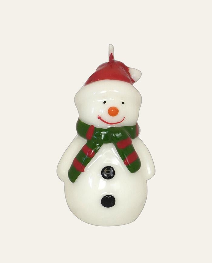 Vela Decorativa Boneco de Neve image number 0