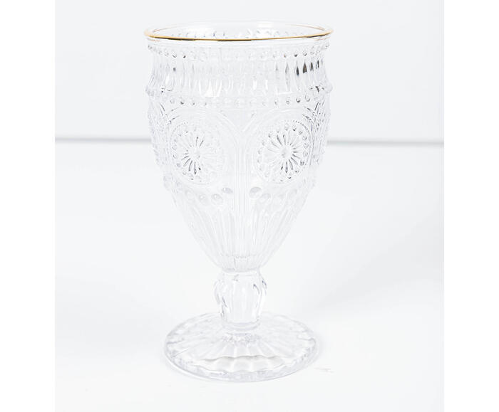 Ta&ccedil;a Trabalhada Borda Dourada - image 1