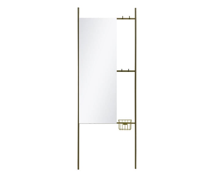 Espelho de Ch&atilde;o Hanger Dourado - image 0