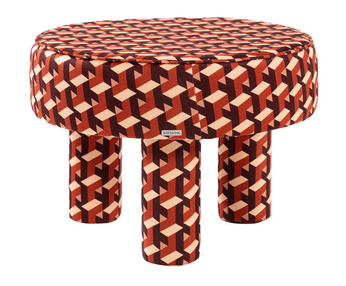 Puff Redondo Bold Urbe Terracota - image 0