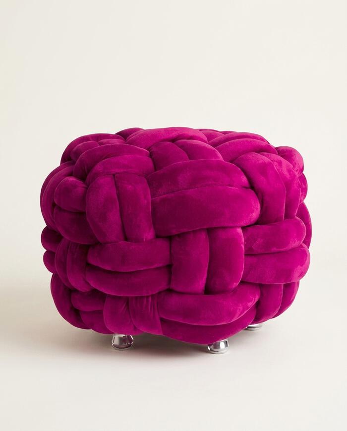 Pufe M&aacute;xi Trict Pink - image 1