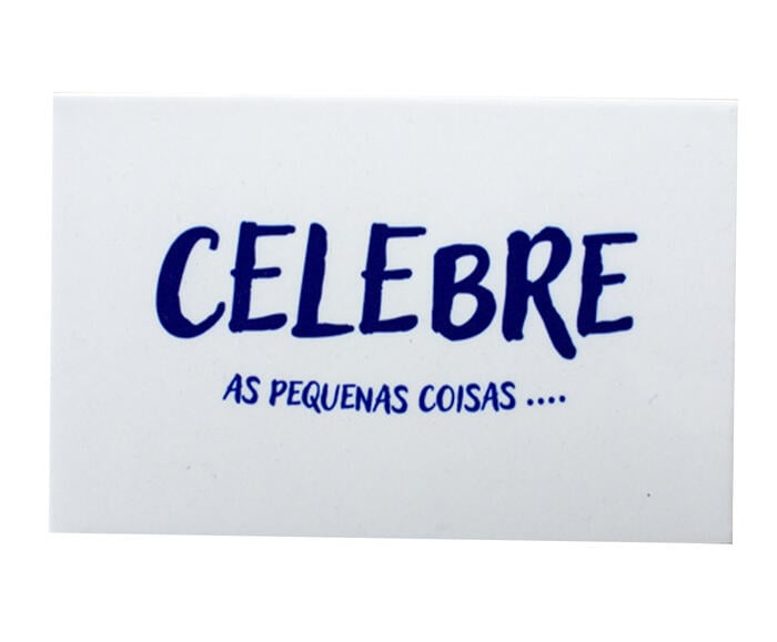 Azulejo Decorativo "Celebre As Pequenas Coisas" - image 0