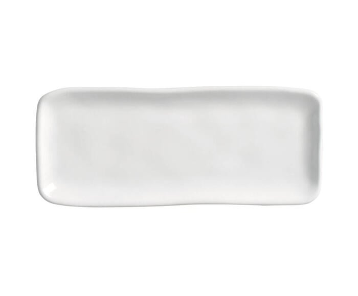 Jogo de Travessas Retangular Pequena Org&acirc;nico New White - image 1