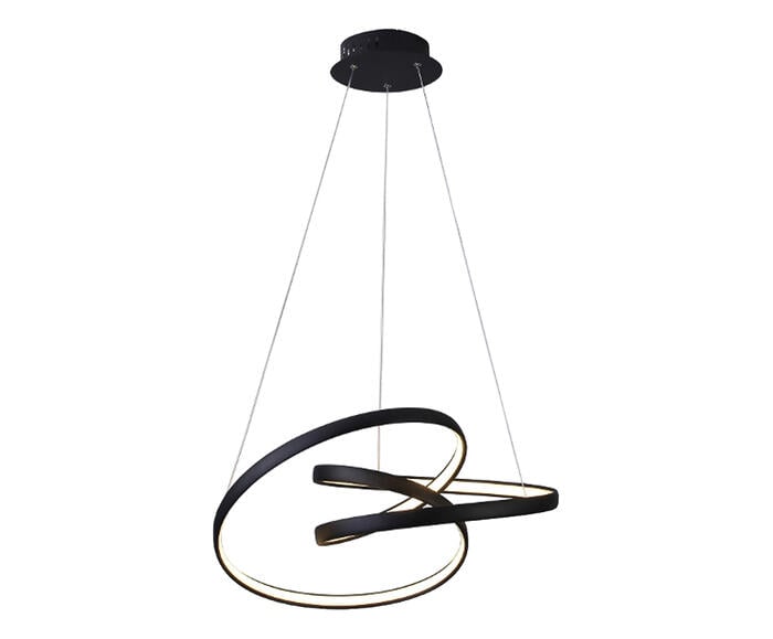Pendente Zig Preto e Branco - image 0