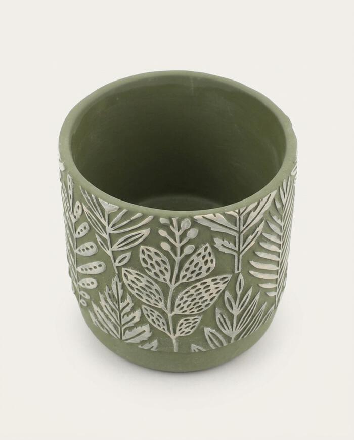 Cachepot Foliage Verde M&eacute;dio image number 7
