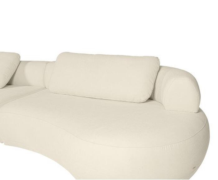 Sof&aacute; Laguna by Elle - Chaise Esquerda  - Boucle Cinza V image number 7