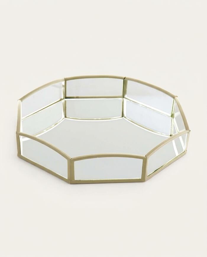 Bandeja Decorativa Wave Gold - image 0