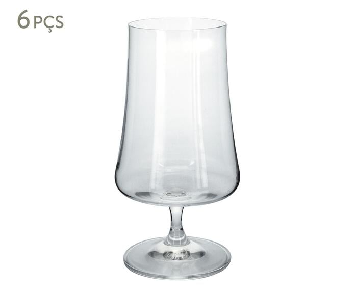 Jogo de Ta&ccedil;as para Cerveja Xtra em Cristal - image 0