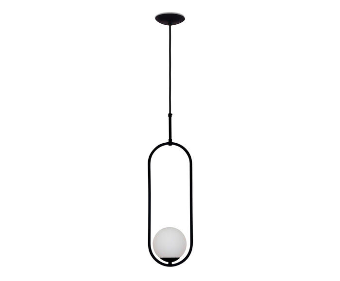 Pendente P&ecirc;ndulo Nancy Preto - Bivolt - image 0