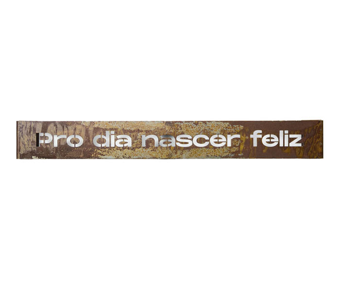 Frase de Ferro Rust - Dia Feliz - image 0