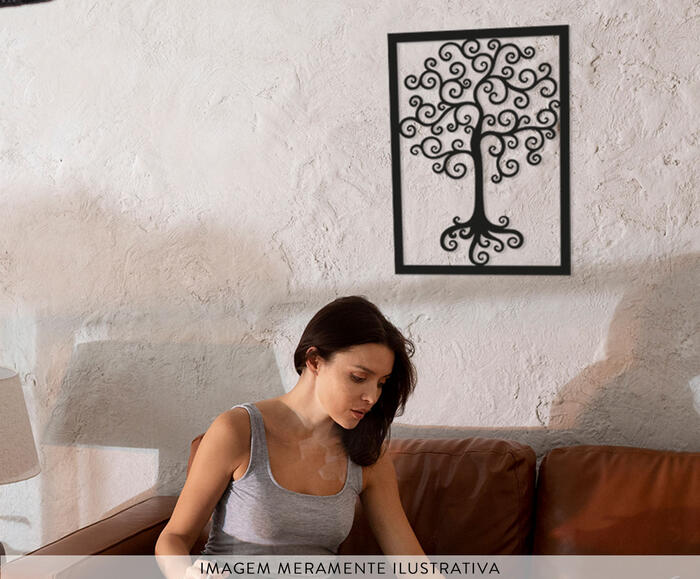 Quadro Vazado &Aacute;rvore Da Vida - image 1