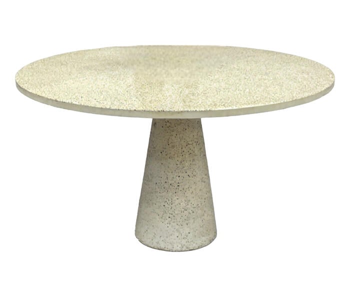 Mesa de Jantar com Tampo C&iacute;rculo Granilite Ouro - image 0