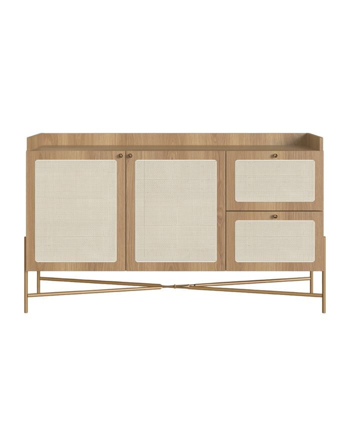 Buffet Tela Oslo Hanover e Dourado - image 0