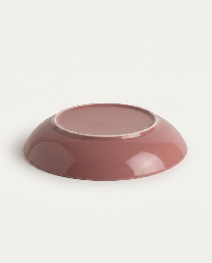 Prato Fundo Mix And Match em Porcelana Vermelho Blush image number 2