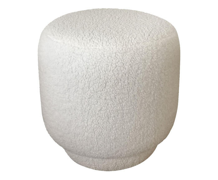 Pufe Boucle - Off White - image 0
