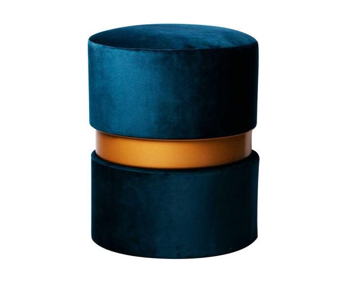Puff Duo - Azul e Dourado image number 0