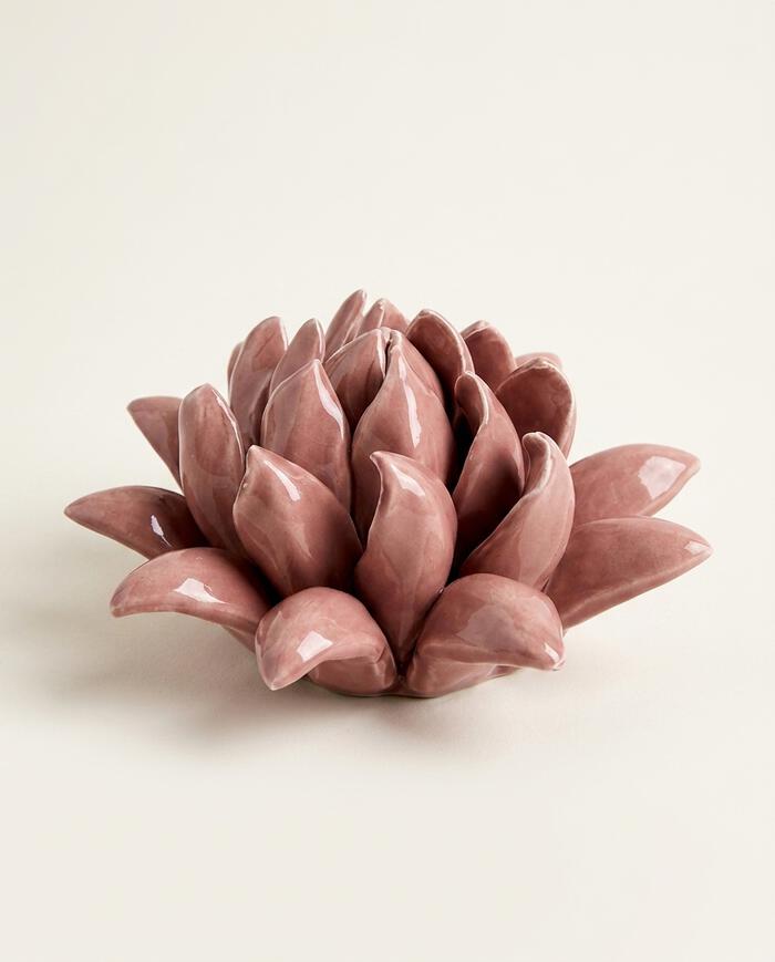 Adorno Flor Rosa - image 0