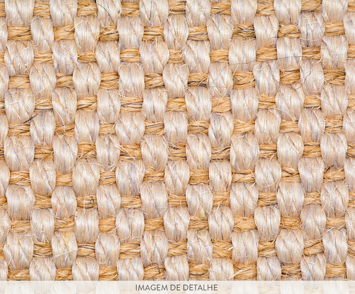 Tapete Redondo em Sisal com Dobra Virada Naturali - Mhd image number 4