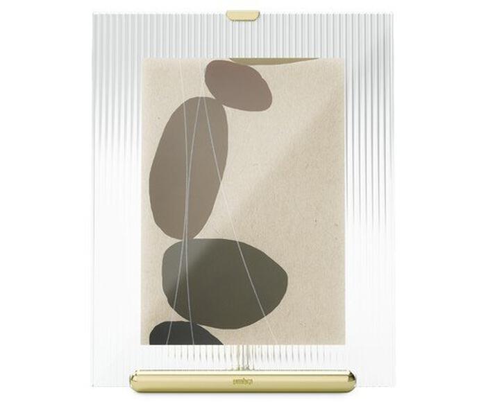 Porta-Retrato Flute Dourado - 13X18 cm - image 0
