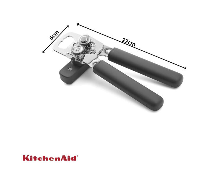 Abridor de Latas Dois em Um Kitchenaid Cinza image number 1