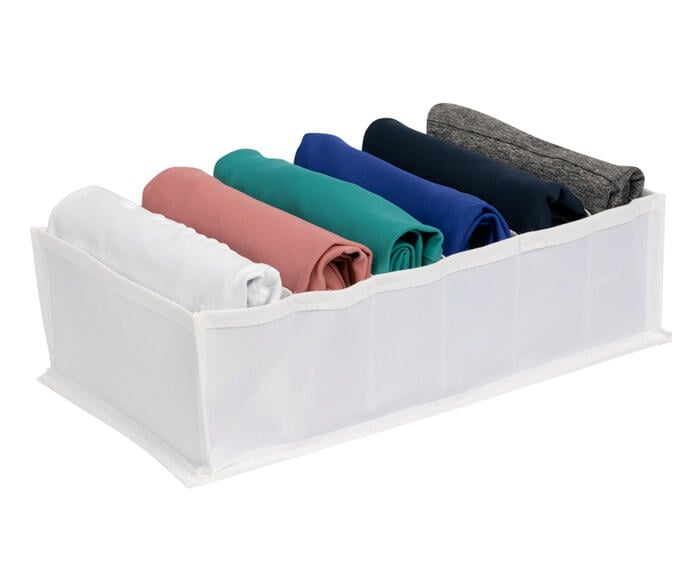 Organizador de Roupas de Academia Branco - image 0